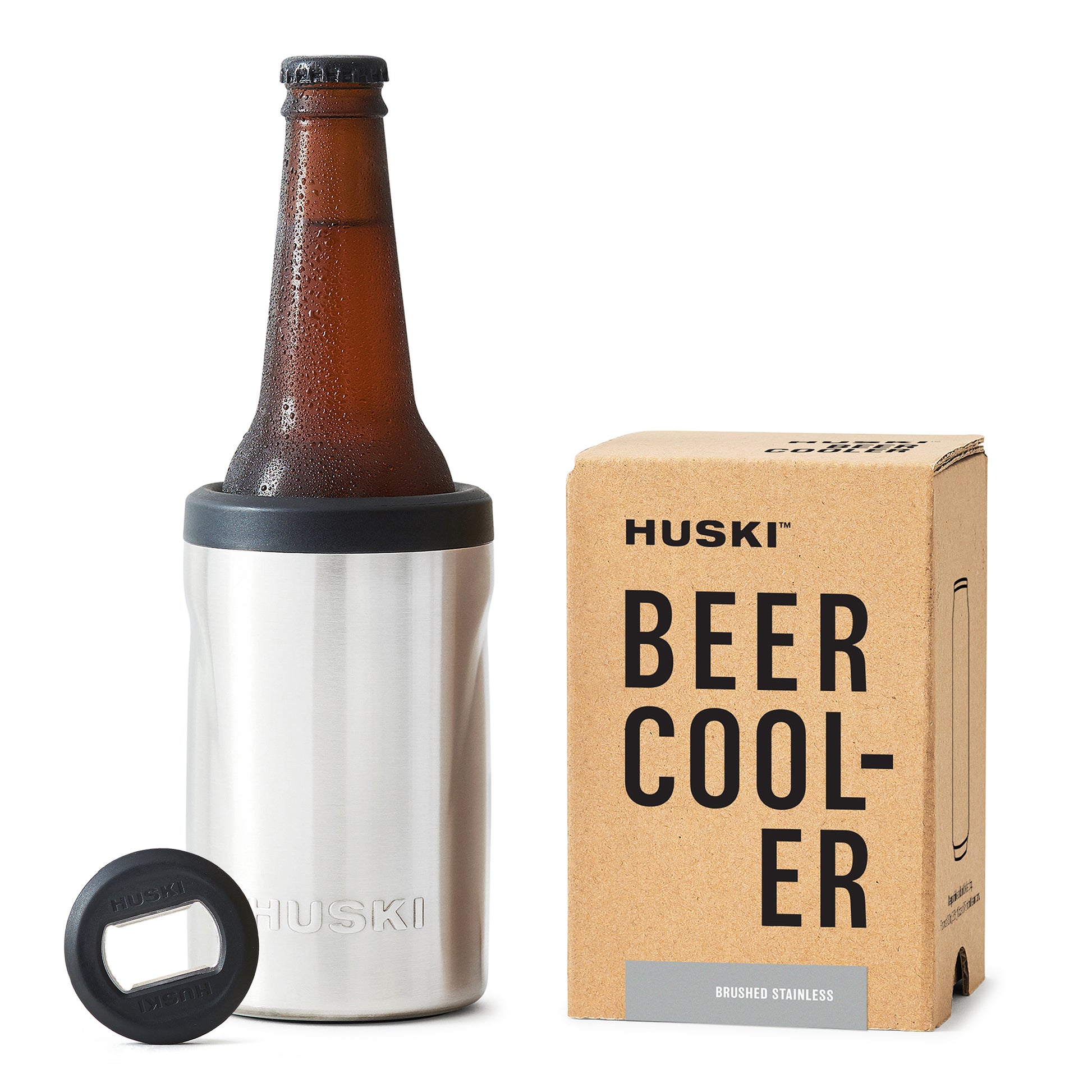 Double Wall Vacuum Insulated Beer Cooler Can Cooler Coozie For Glass Bottles  - Keep Your Drinks Cold And Refreshing All Day Long - Temu